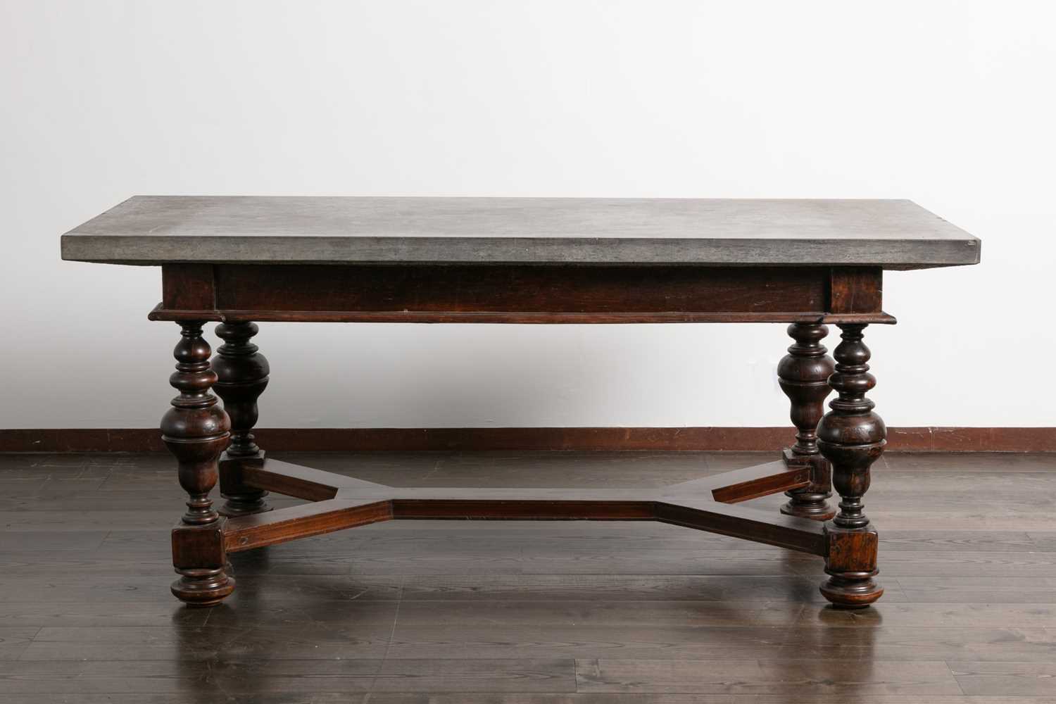 Lot 72 - A baroque marble-topped table
