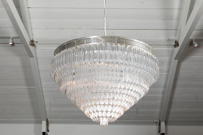 Lot 312 - A Lucite ceiling light