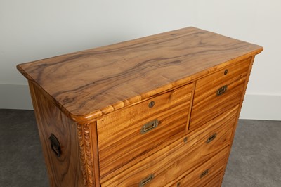Lot 134 - A camphor wood campaign chest