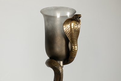 Lot 8 - A floor lamp