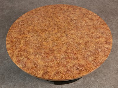 Lot 13 - A faux marble painted coffee table