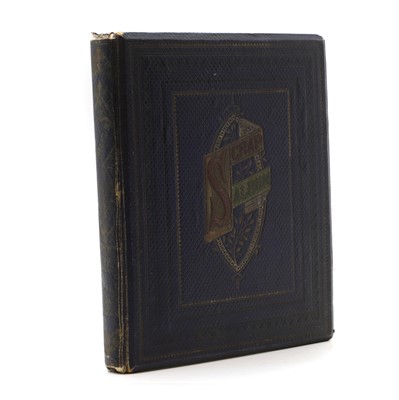 Lot 425 - A Victorian scrap album