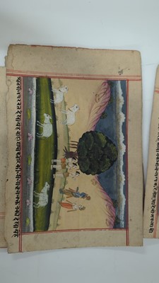 Lot 220 - Four Indian miniature paintings