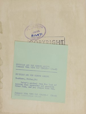 Lot 119 - A collection of pop music press photography