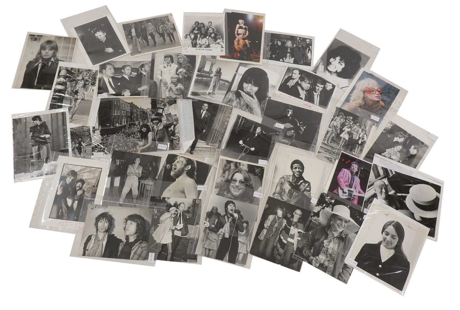 Lot 119 - A collection of pop music press photography