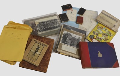 Lot 138 - A large collection of British regimental photography and ephemera