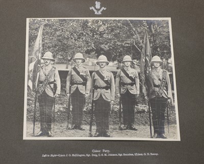 Lot 138 - A large collection of British regimental photography and ephemera