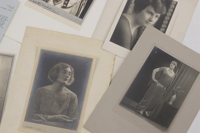 Lot 111 - A collection of photographs of Astra Desmond
