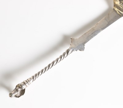 Lot 194 - A 17th-century Bavarian silver spoon
