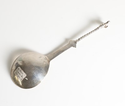 Lot 194 - A 17th-century Bavarian silver spoon