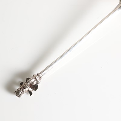 Lot 195 - A 17th-century Dutch silver spoon