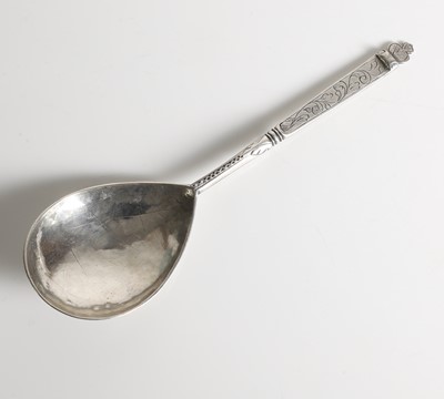 Lot 204 - A 17th century Norwegian silver spoon