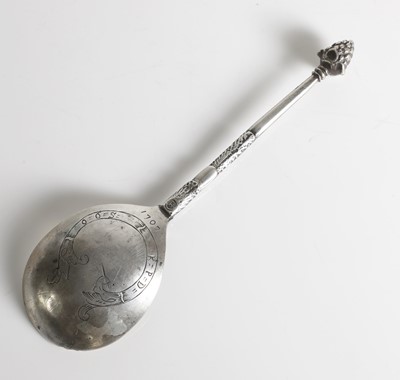 Lot 200 - An 18th-century Norwegian silver spoon
