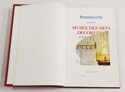 Lot 308 - A collection of fabric sample books