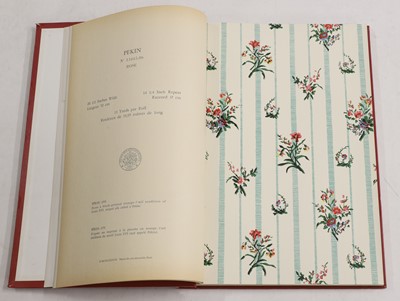 Lot 308 - A collection of fabric sample books