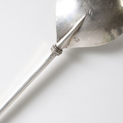 Lot 207 - A Dutch silver spoon