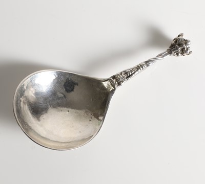 Lot 201 - A Swedish silver spoon