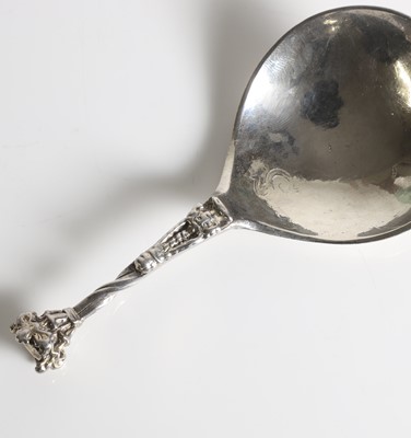 Lot 201 - A Swedish silver spoon