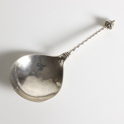 Lot 208 - A 16th-century German silver spoon