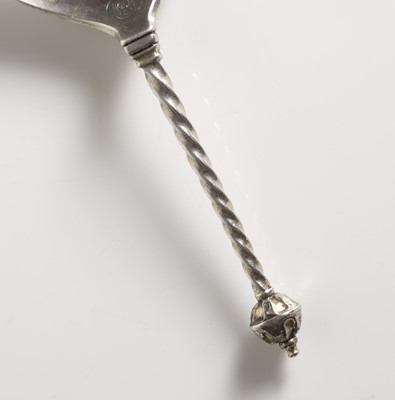 Lot 208 - A 16th-century German silver spoon
