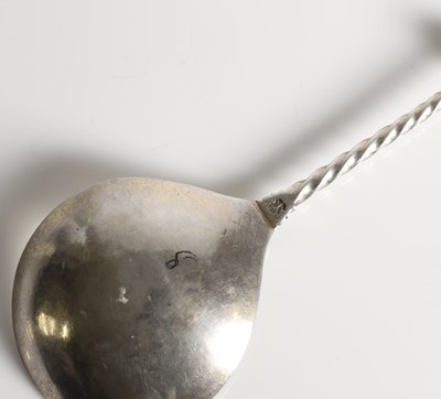 Lot 208 - A 16th-century German silver spoon