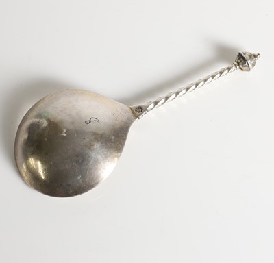 Lot 208 - A 16th-century German silver spoon