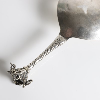 Lot 211 - A Swedish silver spoon