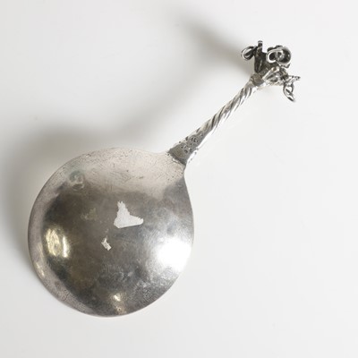 Lot 211 - A Swedish silver spoon