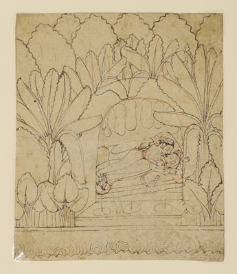 Lot 316 - A collection of three Indian drawings