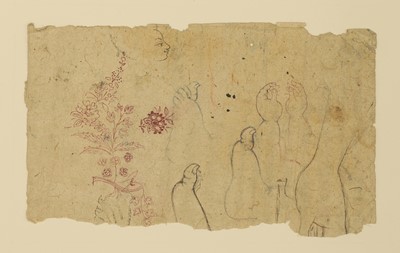 Lot 316 - A collection of three Indian drawings