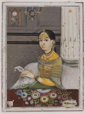 Lot 319 - A group of three Indian drawings