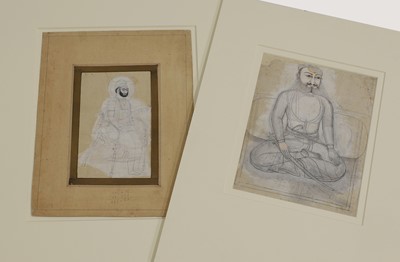 Lot 317 - Two royal Indian drawings