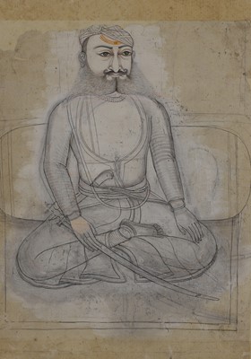 Lot 317 - Two royal Indian drawings