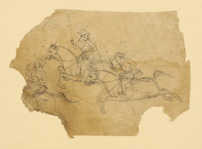 Lot 320 - Three Indian drawings