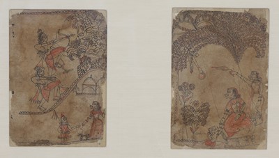 Lot 318 - Three Indian drawings