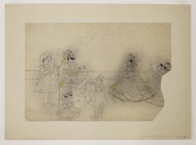 Lot 315 - Three Indian drawings