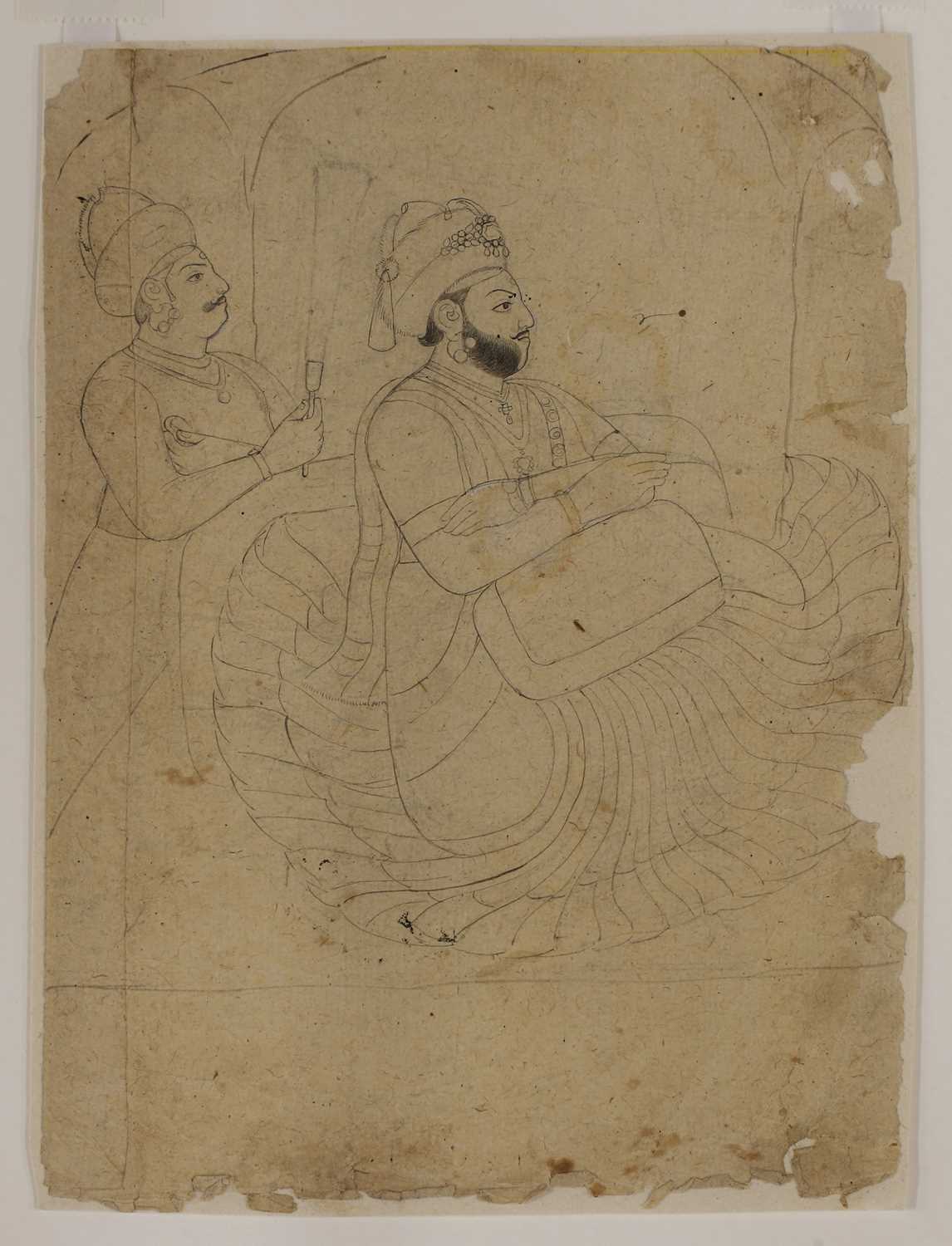 Lot 315 - Three Indian drawings