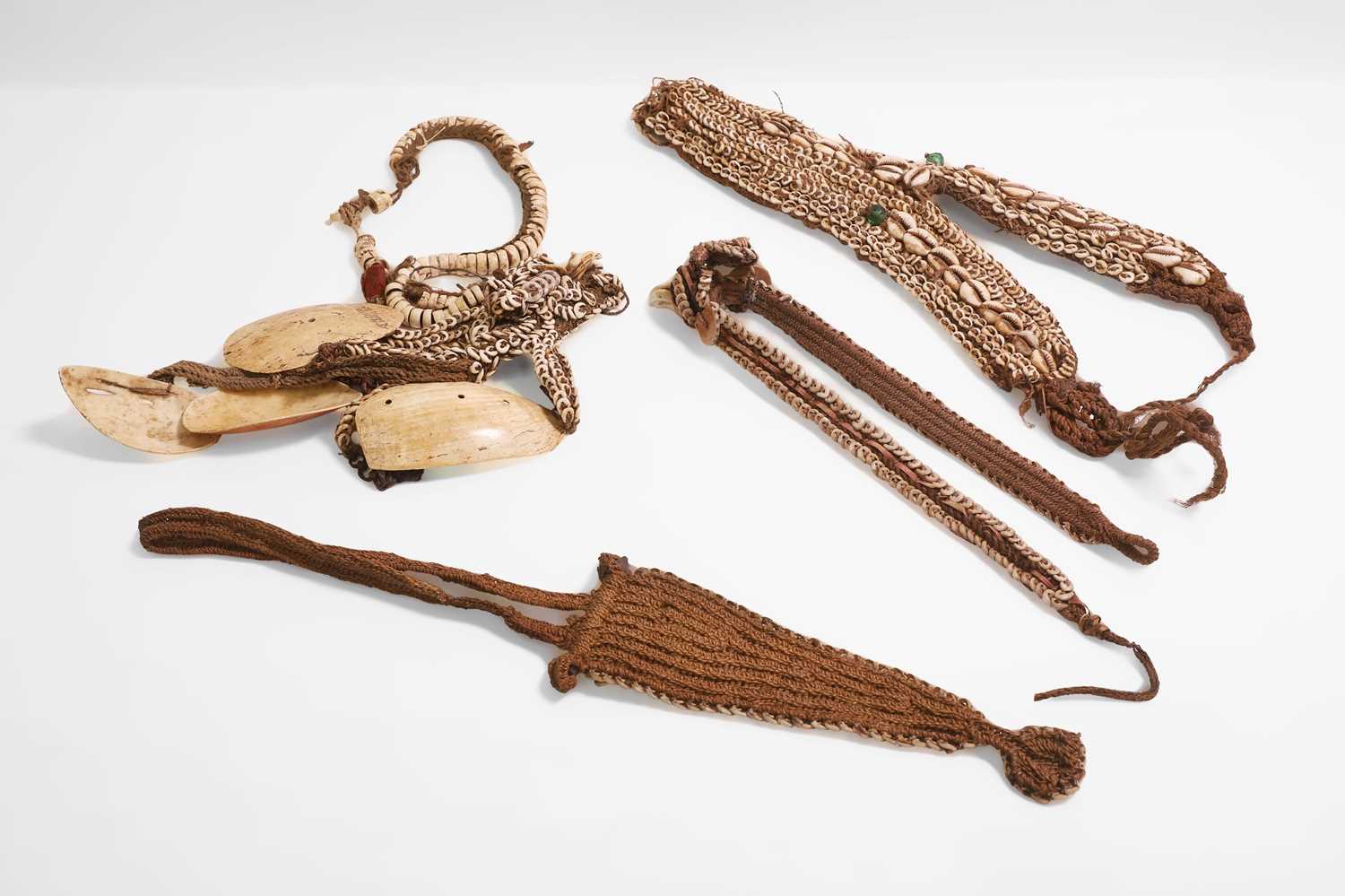 Lot 285 - A group of four necklaces