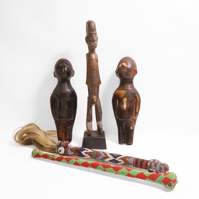 Lot 268 - A collection of African folk art