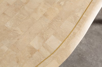 Lot 66 - A tessellated stone side table or desk