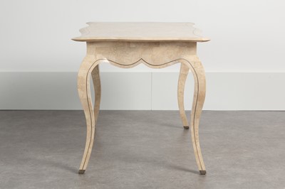 Lot 66 - A tessellated stone side table or desk