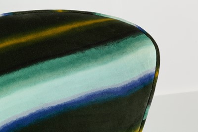 Lot 85 - A Regency-style wingback armchair