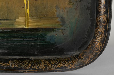 Lot 174 - A toleware tray