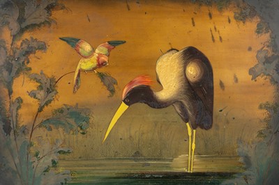 Lot 174 - A toleware tray