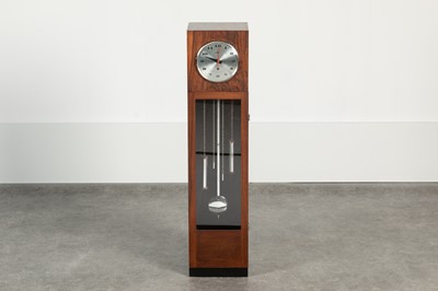 Lot 158 - An Indian rosewood miniature 'longcase' clock