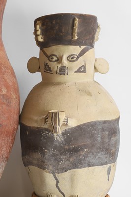 Lot 284 - Two funerary vases