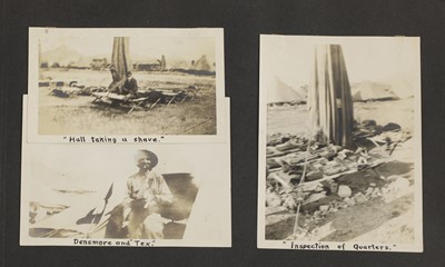 Lot 46 - Two Mexican border photograph albums