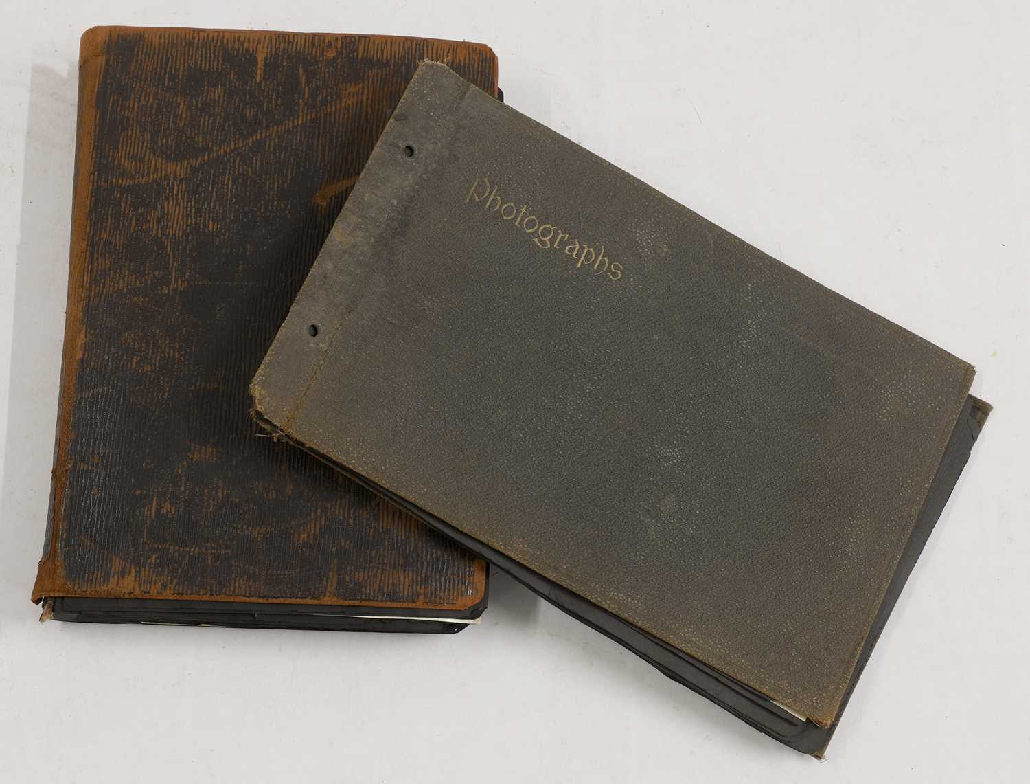 Lot 46 - Two Mexican border photograph albums