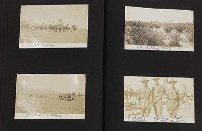 Lot 46 - Two Mexican border photograph albums