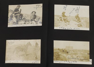 Lot 46 - Two Mexican border photograph albums